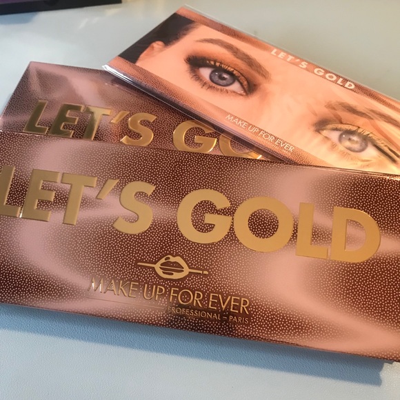 Make Up For Ever Let’s Gold Eyeshadow Palette - Picture 2 of 6